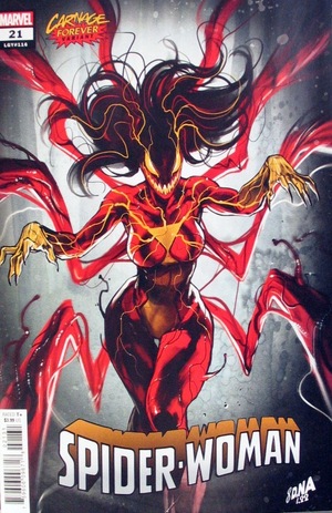 [Spider-Woman (series 7) 21 (variant Carnage Forever cover - David Nakayama)]