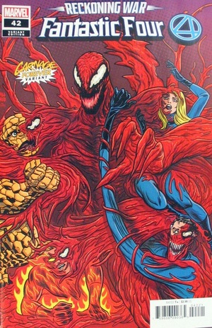 [Fantastic Four (series 6) No. 42 (variant Carnage Forever cover - Michael & Laura Allred)]