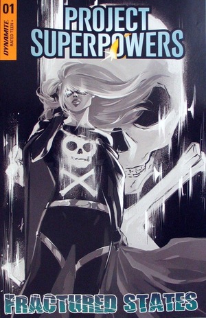 [Project Superpowers - Fractured States #1 (Cover S - Paula Andrade B&W Incentive)]