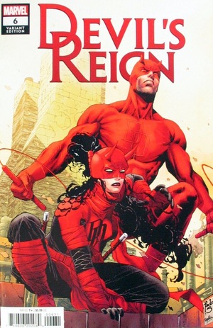 [Devil's Reign No. 6 (variant cover - Paulo Siqueira)]