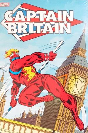 [Captain Britain Omnibus (HC, variant cover - Ron Wilson)]