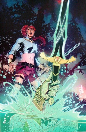 [Immortal Red Sonja #1 (Cover K - Sean Izaakse Full Art Incentive)]