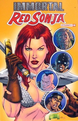 [Immortal Red Sonja #1 (Cover R - Marat Mychaels Liefeld Homage)]