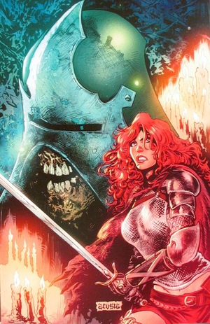 [Immortal Red Sonja #1 (Cover V - Dave Acosta Full Art Incentive)]