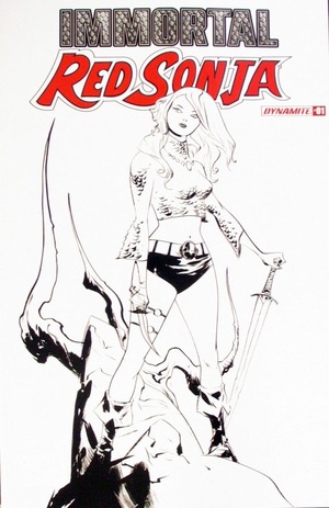 [Immortal Red Sonja #1 (Cover X - Jae Lee B&W Incentive)]