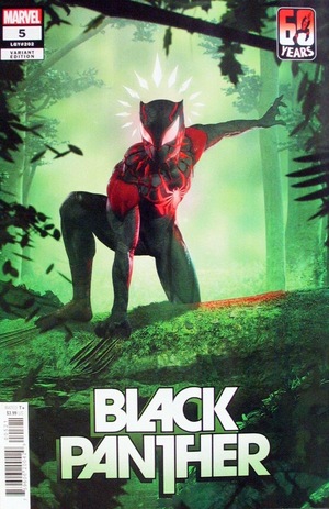 [Black Panther (series 8) No. 5 (1st printing, variant 60 Years of Spider-Man cover - BossLogic)]