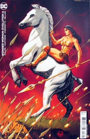 [Wonder Woman: Evolution 6 (variant cardstock cover - Dave Johnson)]