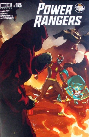 [Power Rangers #18 (regular cover - Gerald Parel)]