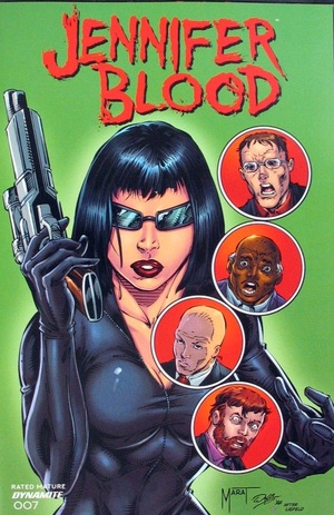 [Jennifer Blood (series 2) #7 (Cover L - Marat Mychaels Liefeld Homage)]