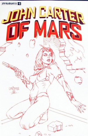 [John Carter of Mars #1 (Cover W - Joseph Michael Linsner Red Sketch Incentive)]