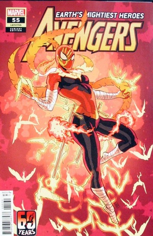 [Avengers (series 7) No. 55 (variant 60 Years of Spider-Man cover - Ernanda Souza)]