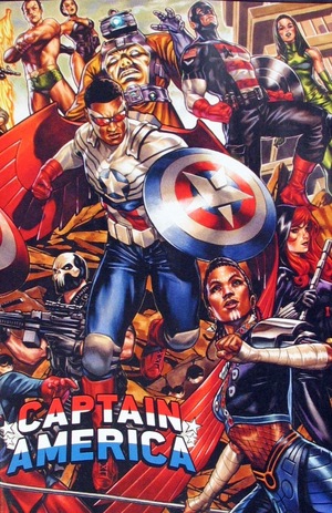 [Captain America - Sentinel of Liberty / Symbol of Truth No. 0 (variant wraparound cover - Mark Brooks)]