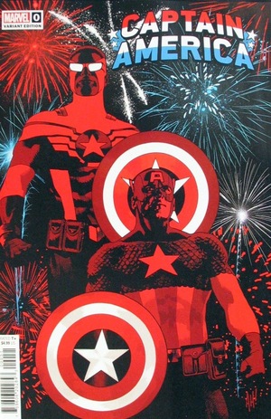 [Captain America - Sentinel of Liberty / Symbol of Truth No. 0 (variant cover - Adam Huhges)]