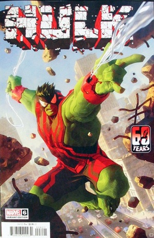 [Hulk (series 6) No. 6 (variant 60 Years of Spider-Man cover - Alex Garner)]