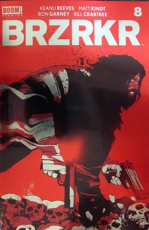 [BRZRKR #8 (variant foil cover - Lee Garbett)]