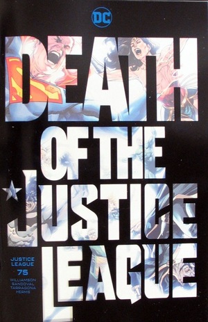 [Justice League (series 4) 75 (standard acetate cover - Daniel Sampere)]