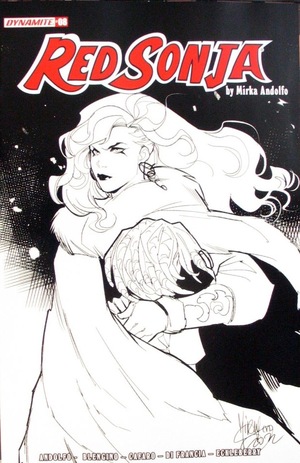 [Red Sonja (series 9) Issue #8 (Cover F - Mirka Andolfo B&W Incentive)]