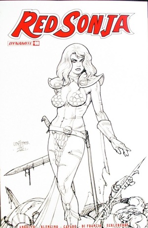 [Red Sonja (series 9) Issue #8 (Cover H - Joseph Michael Linsner Sketch Incentive)]