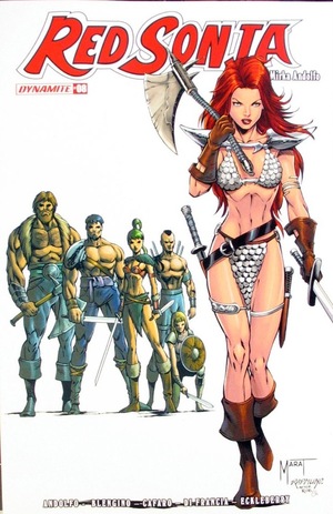 [Red Sonja (series 9) Issue #8 (Cover L - Marat Mychaels Liefeld Homage)]