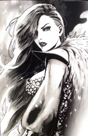 [Red Sonja (series 9) Issue #8 (Cover Q - Sozomaika B&W Full Art Incentive)]