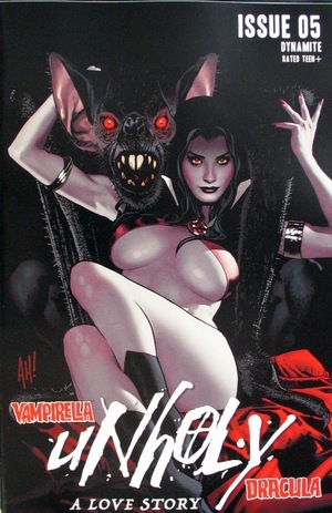[Vampirella / Dracula - Unholy #5 (Cover D - Adam Hughes)]