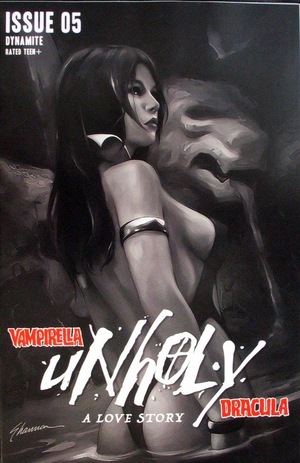 [Vampirella / Dracula - Unholy #5 (Cover I - Shannon Maer B&W Incentive)]