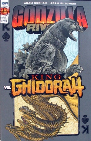 [Godzilla Rivals #3: Vs. King Ghidorah (Cover A - E.J. Su)]