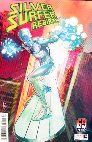 [Silver Surfer - Rebirth No. 4 (variant 60 Years of Spider-Man cover - Rod Reis)]