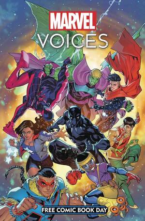 Free Comic Book Day 2022: Marvel's Voices (FCBD 2022 comic, standard cover  - Carlos Gomez), Marvel Comics Back Issues