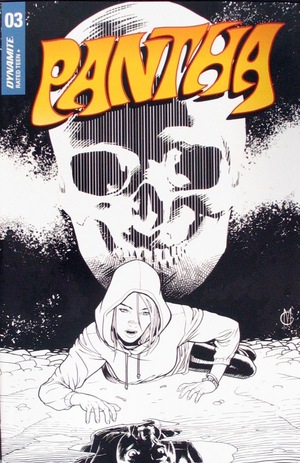 [Pantha (series 3) #3 (Cover P - Giuseppe Matteoni B&W Incentive)]