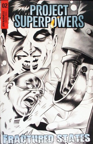 [Project Superpowers - Fractured States #2 (Cover G - Mike Rooth B&W Incentive)]