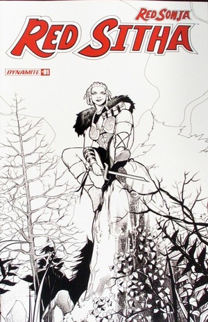 [Red Sitha #1 (Cover G - Valentina Pinti B&W Incentive)]