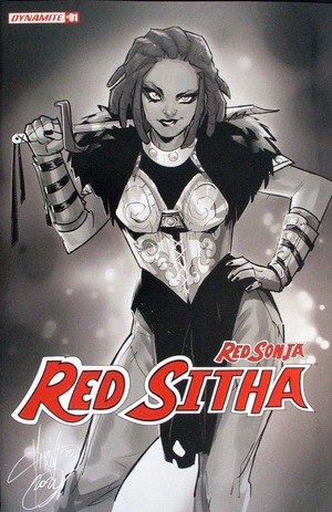 [Red Sitha #1 (Cover R - Mirka Andolfo B&W Incentive)]