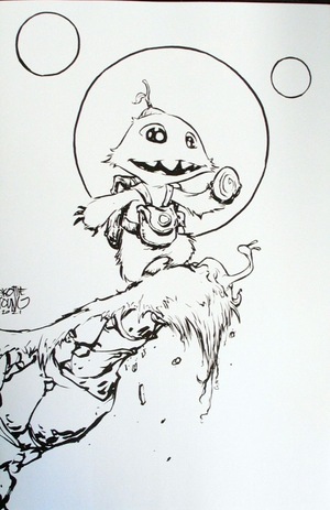 [Twig #1 (Cover G - Skottie Young Full Art B&W Incentive)]