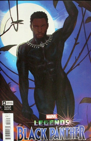 [Black Panther Legends No. 4 (variant Black History Month cover - Joshua Swaby)]