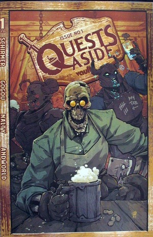 [Quests Aside #1 (1st printing, variant cover - Michael Dialynas)]