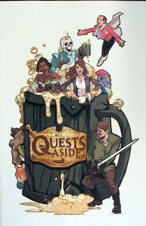 [Quests Aside #1 (1st printing, variant cover - Nathan Gooden & Tim Daniel)]