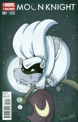 [Moon Knight (series 7) No. 1 (1st printing, variant Animal cover - Katie Cook)]