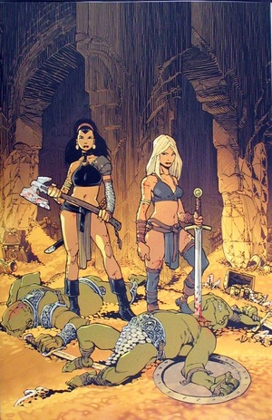 [Belit & Valeria - Swords vs Sorcery #1 (Cover G - Olivier Vatine Full Art Incentive)]