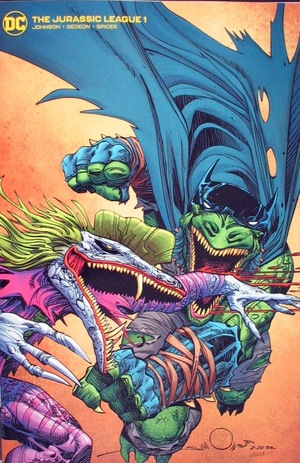 [Jurassic League 1 (1st printing, variant cardstock cover - Walter Simonson)]