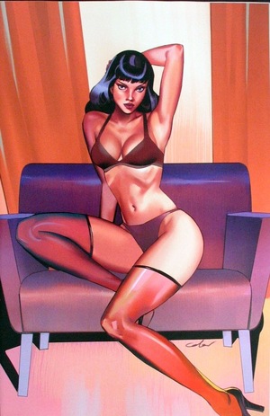 [Bettie Page - The Alien Agenda #3 (Cover N - Celor Full Art Incentive)]