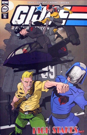 [G.I. Joe: A Real American Hero #292 (Retailer Incentive Cover - Gerry Kissell)]