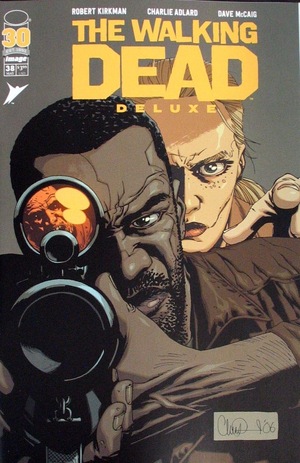 [Walking Dead Deluxe #38 (variant cover - Charlie Adlard yellow logo)]