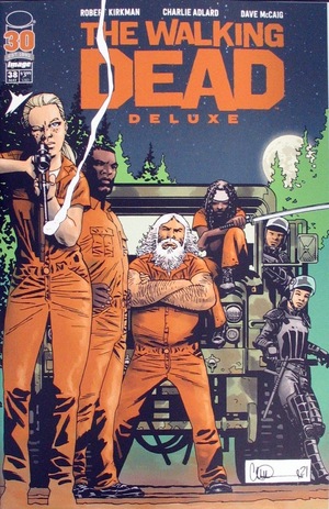 [Walking Dead Deluxe #38 (variant cover - Charlie Adlard bronze logo)]