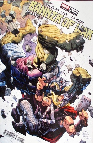 [Hulk vs. Thor: Banner of War Alpha No. 1 (1st printing, variant cover - Ryan Stegman)]