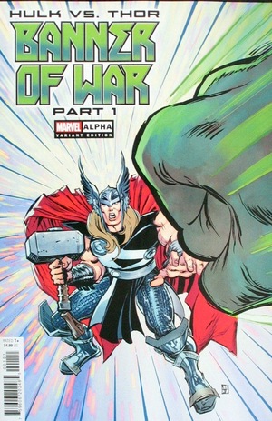 [Hulk vs. Thor: Banner of War Alpha No. 1 (1st printing, variant Hulk Smash cover - Trevor Von Eeden)]