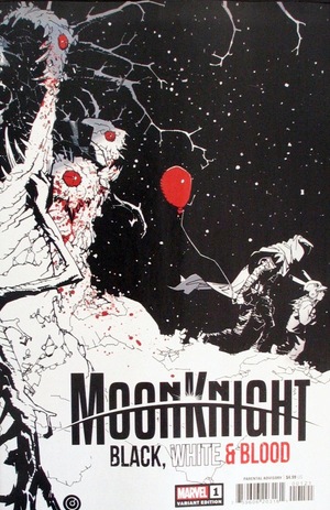 [Moon Knight: Black, White & Blood No. 1 (1st printing, variant cover - Chris Bachalo)]