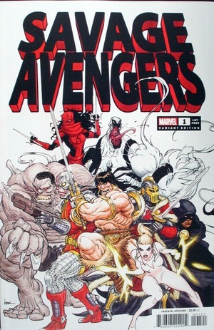 [Savage Avengers (series 2) No. 1 (1st printing, variant cover - Kaare Andrews)]