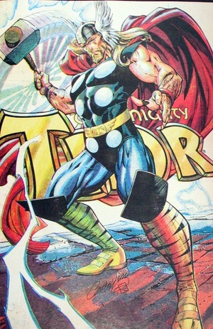 [Thor (series 6) No. 25 (1st printing, variant full art retro cover - J. Scott Campbell, with logo)]