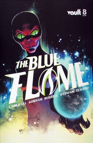 [Blue Flame #8 (regular cover - Adam Gorham)]